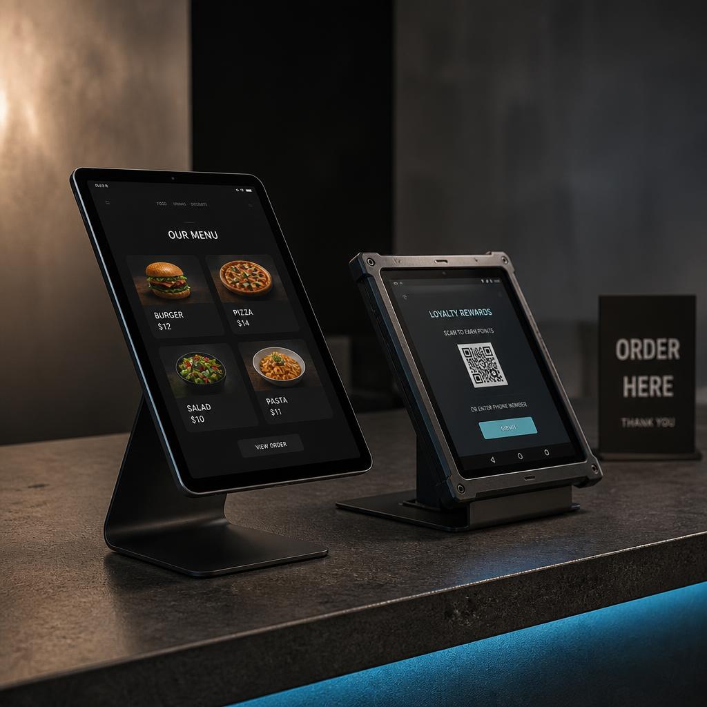 Ninja AI POS on iPad and Android tablet