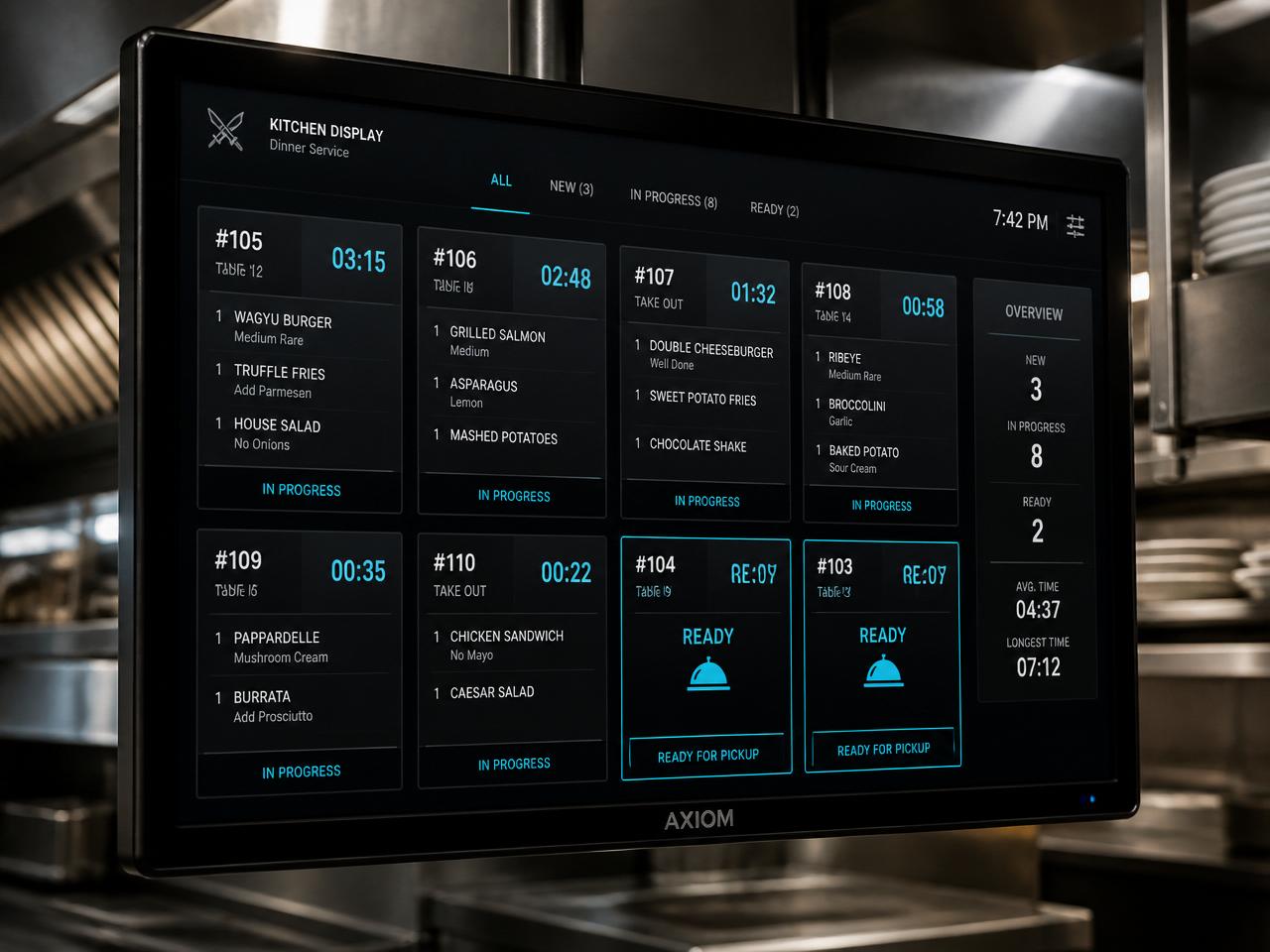 Ninja AI Kitchen Display System